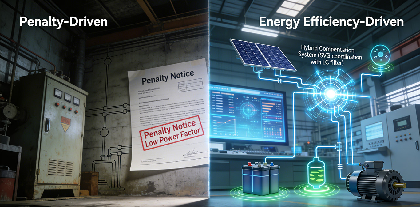 「ペナルティ重視」から「エネルギー効率重視」へ、低圧無効電力補償は省エネとコスト削減の新たな物語をどのように伝えることができるのでしょうか?